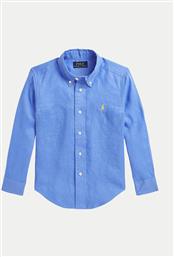 ΠΟΥΚΑΜΙΣΟ 322967600001 ΜΠΛΕ REGULAR FIT POLO RALPH LAUREN