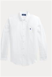 ΠΟΥΚΑΜΙΣΟ 323865270005 ΛΕΥΚΟ REGULAR FIT POLO RALPH LAUREN