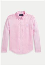 ΠΟΥΚΑΜΙΣΟ 323967600002 ΡΟΖ REGULAR FIT POLO RALPH LAUREN