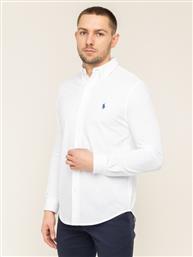 ΠΟΥΚΑΜΙΣΟ 710654408003 ΛΕΥΚΟ REGULAR FIT POLO RALPH LAUREN