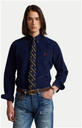 ΠΟΥΚΑΜΙΣΟ 710818761011 ΣΚΟΥΡΟ ΜΠΛΕ SLIM FIT POLO RALPH LAUREN