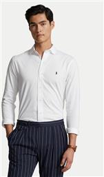 ΠΟΥΚΑΜΙΣΟ 710899386001 ΛΕΥΚΟ SLIM FIT POLO RALPH LAUREN