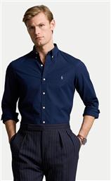 ΠΟΥΚΑΜΙΣΟ 710928254001 ΣΚΟΥΡΟ ΜΠΛΕ SLIM FIT POLO RALPH LAUREN από το MODIVO