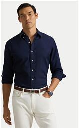 ΠΟΥΚΑΜΙΣΟ 710960611001 ΣΚΟΥΡΟ ΜΠΛΕ CUSTOM FIT POLO RALPH LAUREN