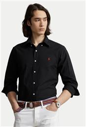 ΠΟΥΚΑΜΙΣΟ BSR 710772290 ΜΑΥΡΟ CUSTOM FIT POLO RALPH LAUREN από το MODIVO