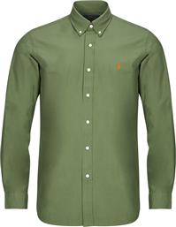 ΠΟΥΚΑΜΙΣΟ ΜΕ ΜΑΚΡΙΑ ΜΑΝΙΚΙΑ CHEMISE AJUSTEE EN POPLINE DE COTON COL BOUTONNE POLO RALPH LAUREN