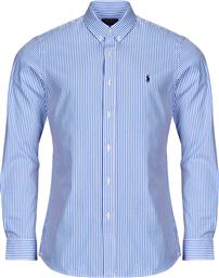 ΠΟΥΚΑΜΙΣΟ ΜΕ ΜΑΚΡΙΑ ΜΑΝΙΚΙΑ CHEMISE AJUSTEE SLIM FIT EN POPELINE RAYEE POLO RALPH LAUREN