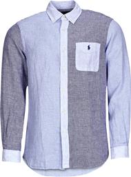 ΠΟΥΚΑΜΙΣΟ ΜΕ ΜΑΚΡΙΑ ΜΑΝΙΚΙΑ CHEMISE COUPE DROITE EN LIN POLO RALPH LAUREN