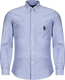 ΠΟΥΚΑΜΙΣΟ ΜΕ ΜΑΚΡΙΑ ΜΑΝΙΚΙΑ CHEMISE COUPE DROITE EN OXFORD POLO RALPH LAUREN