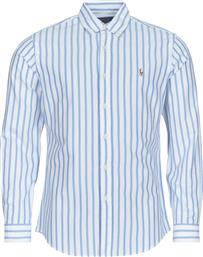 ΠΟΥΚΑΜΙΣΟ ΜΕ ΜΑΚΡΙΑ ΜΑΝΙΚΙΑ CHEMISE COUPE DROITE EN OXFORD POLO RALPH LAUREN από το SPARTOO