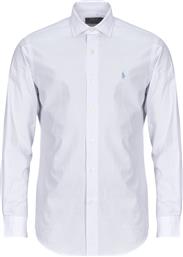 ΠΟΥΚΑΜΙΣΟ ΜΕ ΜΑΚΡΙΑ ΜΑΝΙΚΙΑ CHEMISE COUPE DROITE EN POPELINE MICRO MOTIF POLO RALPH LAUREN