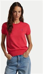 ΠΟΥΛΟΒΕΡ 211891673024 ΚΟΚΚΙΝΟ REGULAR FIT POLO RALPH LAUREN