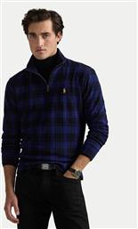 ΠΟΥΛΟΒΕΡ 710920192002 ΣΚΟΥΡΟ ΜΠΛΕ REGULAR FIT POLO RALPH LAUREN