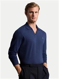 ΠΟΥΛΟΒΕΡ 710922252003 ΣΚΟΥΡΟ ΜΠΛΕ CUSTOM SLIM FIT POLO RALPH LAUREN