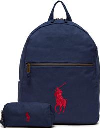 ΣΑΚΙΔΙΟ 9AR071 ΣΚΟΥΡΟ ΜΠΛΕ POLO RALPH LAUREN