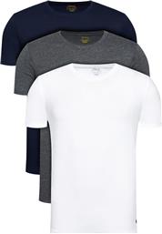 ΣΕΤ 3 T-SHIRTS 714830304005 ΕΓΧΡΩΜΟ REGULAR FIT POLO RALPH LAUREN