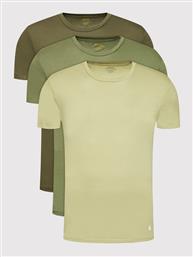 ΣΕΤ 3 T-SHIRTS 714830304013 ΠΡΑΣΙΝΟ REGULAR FIT POLO RALPH LAUREN