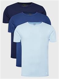 ΣΕΤ 3 T-SHIRTS 714830304019 ΕΓΧΡΩΜΟ REGULAR FIT POLO RALPH LAUREN