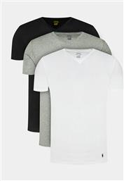 ΣΕΤ 3 T-SHIRTS 714936903002 ΕΓΧΡΩΜΟ SLIM FIT POLO RALPH LAUREN