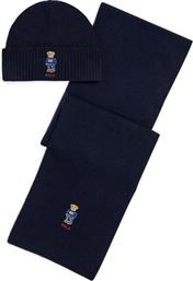 ΣΕΤ ΚΑΣΚΟΛ ΚΑΙ ΣΚΟΥΦΟΣ 449959532003 ΣΚΟΥΡΟ ΜΠΛΕ POLO RALPH LAUREN