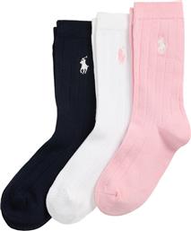 ΣΕΤ ΨΗΛΕΣ ΚΑΛΤΣΕΣ ΠΑΙΔΙΚΕΣ 3 ΤΕΜΑΧΙΩΝ POLO RALPH LAUREN