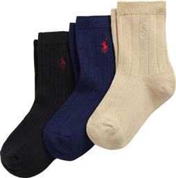 ΣΕΤ ΨΗΛΕΣ ΚΑΛΤΣΕΣ ΠΑΙΔΙΚΕΣ 3 ΤΕΜΑΧΙΩΝ POLO RALPH LAUREN