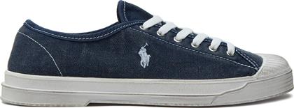 SNEAKERS ESSENCE 100 818941163001 ΣΚΟΥΡΟ ΜΠΛΕ POLO RALPH LAUREN