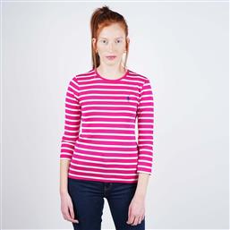 STRIPE 3/4 SLEEVE KNITTED TOP (9000050501-44943) POLO RALPH LAUREN