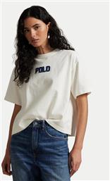 T-SHIRT 211965119001 ΕΚΡΟΥ OVERSIZE POLO RALPH LAUREN