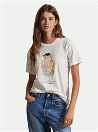 T-SHIRT 211971752001 ΛΕΥΚΟ STRAIGHT FIT POLO RALPH LAUREN