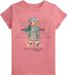 T-SHIRT 312971860001 ΡΟΖ REGULAR FIT POLO RALPH LAUREN