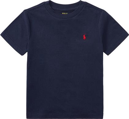 T-SHIRT 322832904037 ΣΚΟΥΡΟ ΜΠΛΕ REGULAR FIT POLO RALPH LAUREN