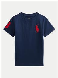 T-SHIRT 322832907039 ΣΚΟΥΡΟ ΜΠΛΕ REGULAR FIT POLO RALPH LAUREN