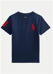 T-SHIRT 322832907039 ΣΚΟΥΡΟ ΜΠΛΕ REGULAR FIT POLO RALPH LAUREN