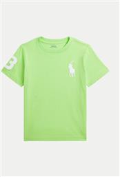 T-SHIRT 322832907061 ΠΡΑΣΙΝΟ REGULAR FIT POLO RALPH LAUREN από το MODIVO