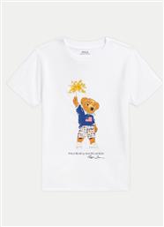 T-SHIRT 322853828034 ΛΕΥΚΟ REGULAR FIT POLO RALPH LAUREN
