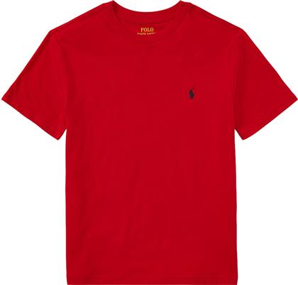 T-SHIRT 323832904038 ΚΟΚΚΙΝΟ REGULAR FIT POLO RALPH LAUREN