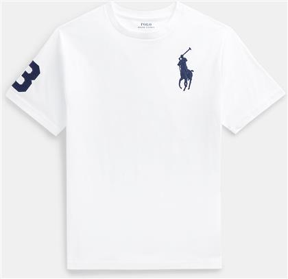T-SHIRT 323832907037 ΛΕΥΚΟ REGULAR FIT POLO RALPH LAUREN