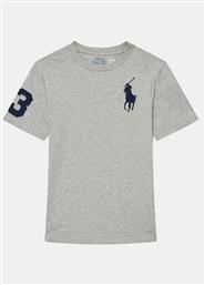 T-SHIRT 323832907040 ΓΚΡΙ REGULAR FIT POLO RALPH LAUREN