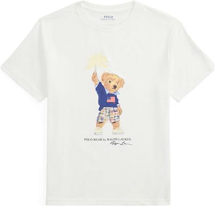 T-SHIRT 323979103002 ΛΕΥΚΟ REGULAR FIT POLO RALPH LAUREN