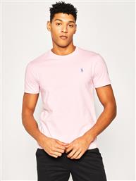 T-SHIRT 710671438 ΡΟΖ CUSTOM SLIM FIT POLO RALPH LAUREN