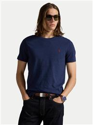 T-SHIRT 710671438282 ΣΚΟΥΡΟ ΜΠΛΕ SLIM FIT POLO RALPH LAUREN