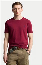 T-SHIRT 710671438391 ΚΟΚΚΙΝΟ CUSTOM SLIM FIT POLO RALPH LAUREN από το MODIVO