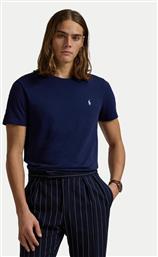 T-SHIRT 710671438404 ΣΚΟΥΡΟ ΜΠΛΕ SLIM FIT POLO RALPH LAUREN