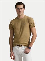 T-SHIRT 710671438429 ΜΠΕΖ CUSTOM SLIM FIT POLO RALPH LAUREN