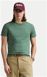 T-SHIRT 710671438432 ΠΡΑΣΙΝΟ CUSTOM SLIM FIT POLO RALPH LAUREN