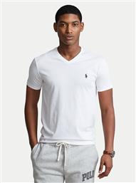 T-SHIRT 710671453008 ΛΕΥΚΟ CUSTOM SLIM FIT POLO RALPH LAUREN