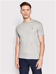 T-SHIRT 710740727012 ΓΚΡΙ SLIM FIT POLO RALPH LAUREN