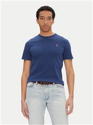 T-SHIRT 710740727092 ΣΚΟΥΡΟ ΜΠΛΕ CUSTOM SLIM FIT POLO RALPH LAUREN