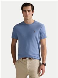 T-SHIRT 710740727095 ΜΠΛΕ CUSTOM SLIM FIT POLO RALPH LAUREN
